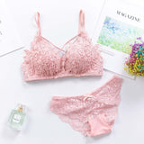 IEMUH Sexy Bikinis Solid Push Up Bikini 2019 Hot Sale Padded Bra Straps Mid Waist Swimsuit Swimwear Women lace Biquini