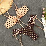 Peachtan Sexy leopard print swimsuit female Bandeau bikini set 2020 Micro bikini High cut swimwear women String bathing suit new