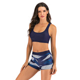 Plus Size Bikini Women Print Swimwear Sport Style Swimsuit Shorts Biquini High Waist Tankini Crop Top Bathing Suit Mujer Beach