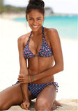 Sexy Bikinis Women Swimsuit Summer Beach Wear Deep V Fashion Ladies Bathing Suits Floral Printed Swimwear Biquinis Set Women