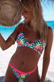 Sexy Women Bikini 2020 Swimsuit Women Bikini Floral Triangle Bikini Set Women Micro Swimwear Bathing Suit Bandeau Bikini Women