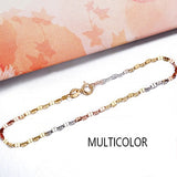 18k Pure Gold Female Bracelets Fine Jewelry Four Clover Gift Girl Thin Trendy Solid 750 Real Bangle Party Good Nice Like True