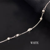 18k Gold Bracelet Luck Beads Women Girl Party Gift Lover 2017 New Genuine 750 Bangle Classic Discount Hot Sale Good Nice Fine