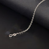 18k Gold Bracelet Women Girls White Yellow Rose Anklet Simple Gift Genuine Real Solid Pure Fine Bagles Party Classic 2017 Hot