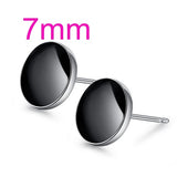 OMHXZJ Wholesale Fashion jewelry Girl woman man Men Red agate Drops water Opal cat's eye 925 sterling silver Stud earrings YS08