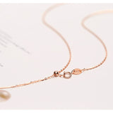 DAIMI 18K Gold Universal Chain 0.78g Pure Gold Adjustable Chain Gift For Women