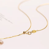 DAIMI 18K Gold Universal Chain 0.78g Pure Gold Adjustable Chain Gift For Women