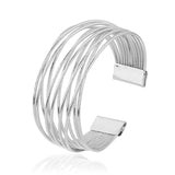 African New Fashion Creative Design Women's Wedding Party 18k Gold Bracelet Birthday Party Gift Accessories Jewelry