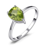 JewelryPalace Trillion 1.5ct Natural Sky Blue Topaz Birthstone Combination Ring Pure 925 Sterling Silver Senior Ladies Jewelry