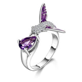 Multicolor Gemstone Flower Shape Wedding Ring New Design 2018 Silver 925 Jewelry Rings For Women Top Qualtiy Wholesale Jewelry