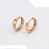 808 STORE Fashion Wedding Stud Earring Jewelry Women 18K/23k Gold Earrings Charm Bridal Jewelry Accessories