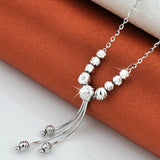 India Classic Creative Tassel Design Fashion Necklace Jewelry Holiday Style Charm Women Anniversary Party Fine Handmade Jewelry