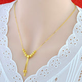 India Classic Creative Tassel Design Fashion Necklace Jewelry Holiday Style Charm Women Anniversary Party Fine Handmade Jewelry