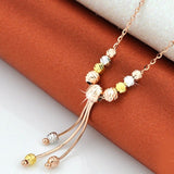 India Classic Creative Tassel Design Fashion Necklace Jewelry Holiday Style Charm Women Anniversary Party Fine Handmade Jewelry