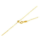 Sinya 18k Classical AU750 Gold Universal Chain about 0.9gram Pure Gold Adjustable Fashion Chain DIY necklace best Gift For Women