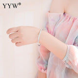 Stainless Steel Bangle New Arrival Rhinestone Crystal Bangle Bracelet Sliver Gold Plate For Women Jewelry Pulseira Masculina