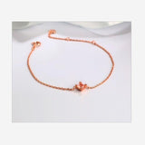 The new 925 sterling silver natural Swiss blue topaz stone hibiscus stone square bracelet female adjustable. J088