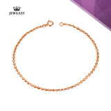 18K Pure Gold Bracelet Real AU 750 Solid Gold Bangle Good Beautiful Upscale Trendy Classic Party Fine Jewelry Hot Sell New 2018