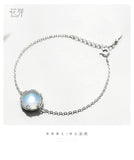Thaya Aurora Ladies' Bracelets s925 Silver Gradient Crystal Magical Bracelet Female Simple Elegant Dainty Friendship Jewelry