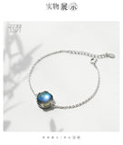 Thaya Aurora Ladies' Bracelets s925 Silver Gradient Crystal Magical Bracelet Female Simple Elegant Dainty Friendship Jewelry